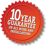 10 year guarantee on tile and stone