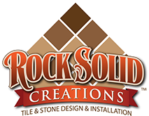 Rock Solid Creations tile and stone installation and design