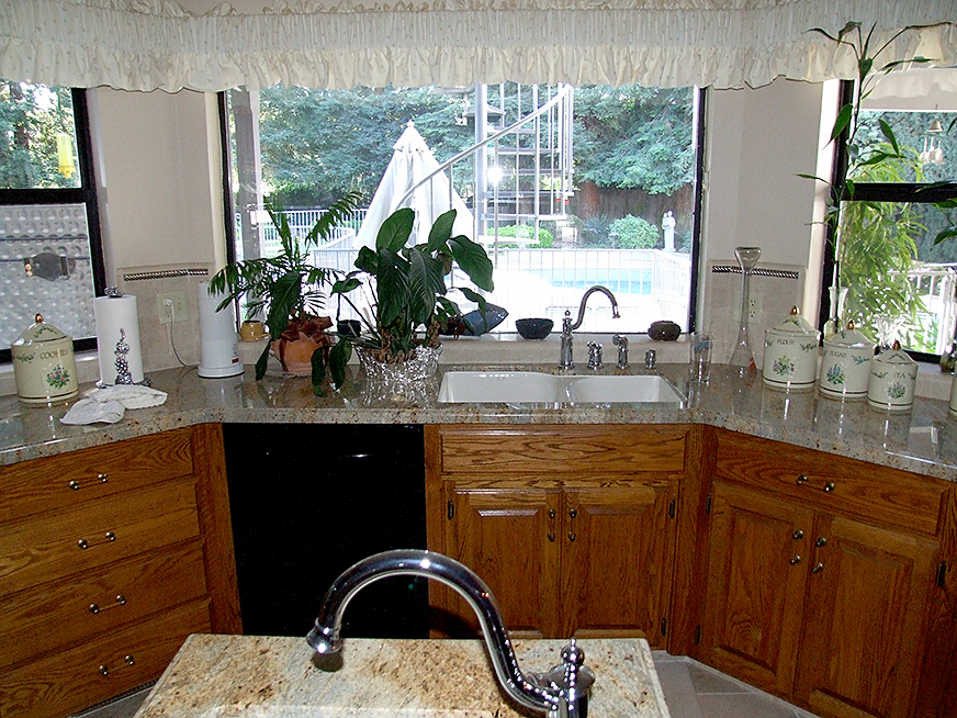 Kitchen stone countertops.