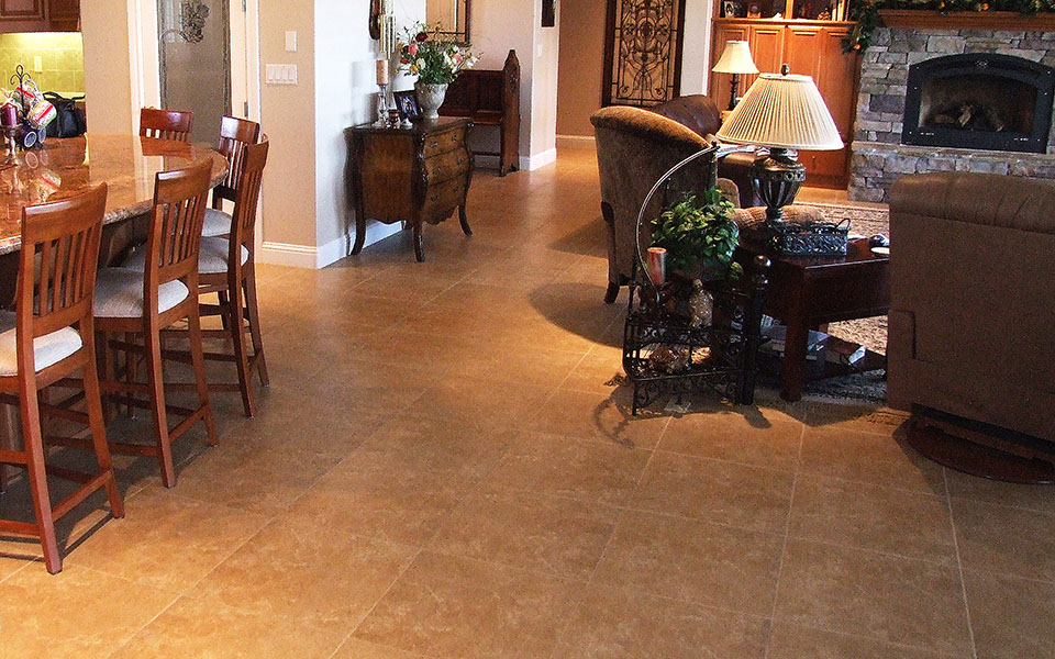 Stone tile flooring for living room. Beautiful rough stone fireplace stone tiles.